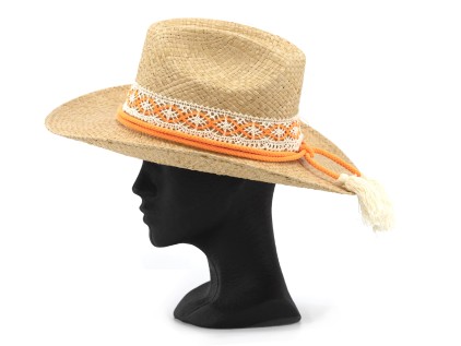 Sombrero cowboy DONNA naranja